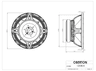 Oberton 12MB35 12 inch 8 ohm loudspeaker driver thumbnail view 3
