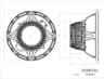 Oberton 12NB450 12 inch 8 ohm loudspeaker driver thumbnail view 3