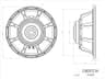 Oberton 15L400 15 inch 8 ohm loudspeaker driver thumbnail view 3