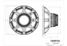 Oberton 15NXB700 15 inch 8 ohm loudspeaker driver thumbnail view 3