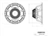 Oberton 18NXB1600 18 inch 8 ohm loudspeaker driver thumbnail view 3