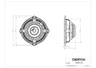 Oberton 6NM150 6.5 inch 8 ohm loudspeaker driver thumbnail view 3