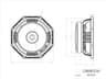 Oberton 8M250 8 inch 8 ohm loudspeaker driver thumbnail view 3