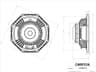 Oberton 8NB201 8 inch 8 ohm loudspeaker driver thumbnail view 3