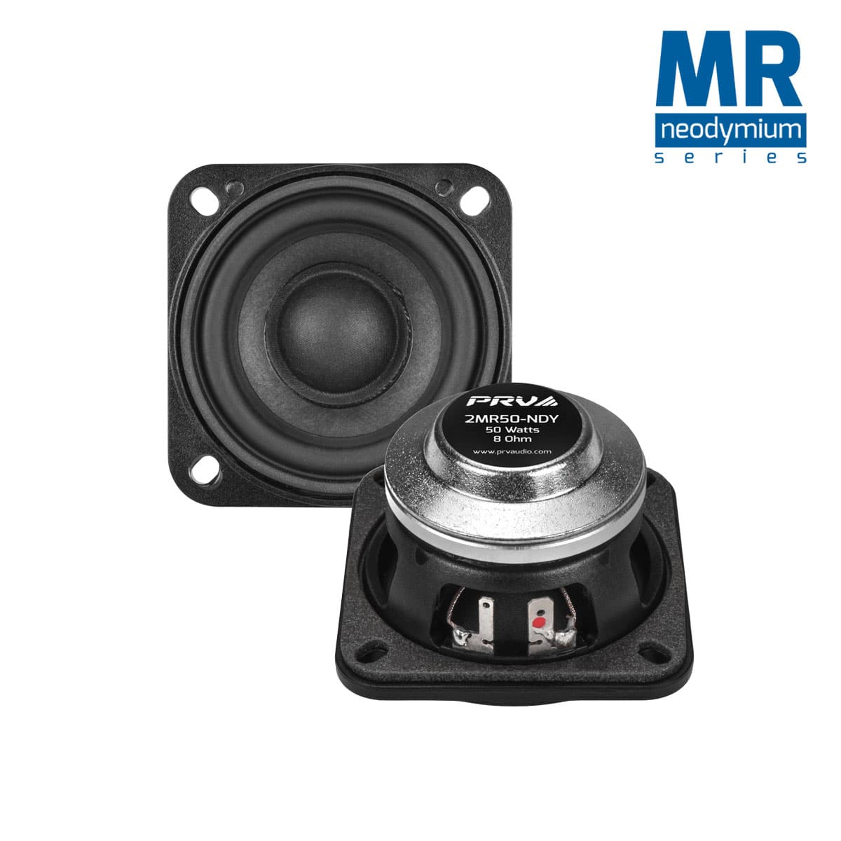 PRV Audio 2MR50-NDY 2.5 inch 8 ohm loudspeaker driver view 1