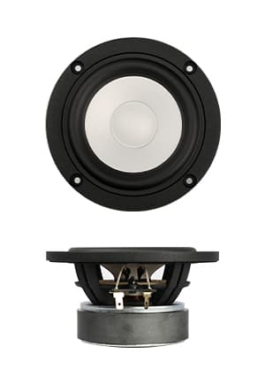 SB Acoustics SB12CACS25-4 4 inch 4 ohm loudspeaker driver similar driver