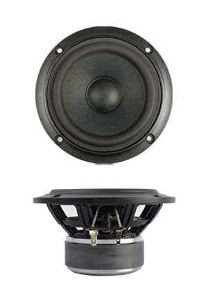 SB Acoustics SB12PFCR25-8 4 inch 8 ohm loudspeaker driver similar driver