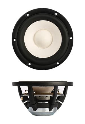 SB Acoustics MR13PNW-4 5 inch 4 ohm loudspeaker driver similar driver