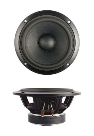 SB Acoustics SB13PFCR25-8 5 inch 8 ohm loudspeaker driver similar driver
