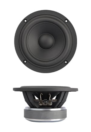 SB Acoustics SB15NRX2C30-4 5 inch 4 ohm loudspeaker driver similar driver
