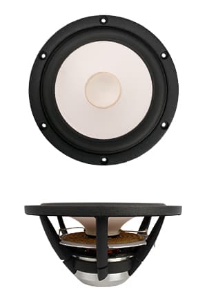 SB Acoustics MW16PNW-4 6 inch 4 ohm loudspeaker driver similar driver