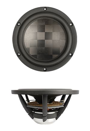 SB Acoustics MW16TX-4 6 inch 4 ohm loudspeaker driver similar driver