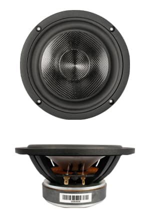 SB Acoustics SB17CRC35-4 6 inch 4 ohm loudspeaker driver similar driver