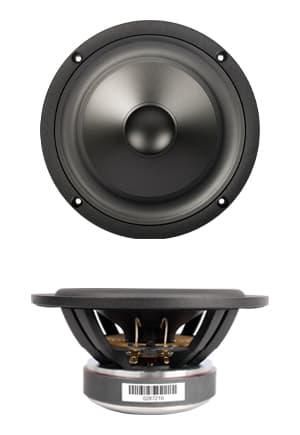 SB Acoustics SB17MFC35-4 6 inch 4 ohm loudspeaker driver similar driver
