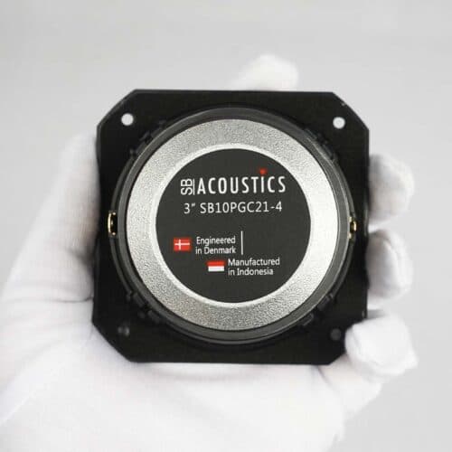 SB Acoustics SB10PGC21-4 3 inch 4 ohm loudspeaker driver view 5