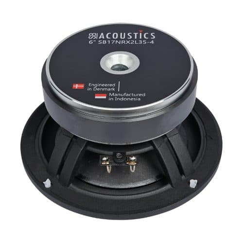 SB Acoustics SB17NRX2L35-4 6 inch 4 ohm loudspeaker driver view 4
