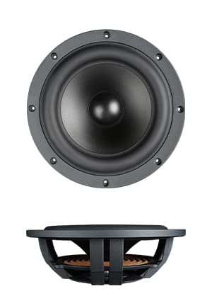 SB Acoustics SB23MFCL-00 8 inch loudspeaker driver view 1