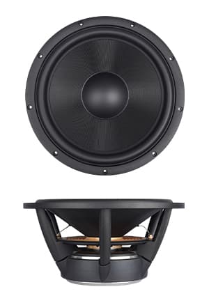 SB Acoustics WO34HC-4 13 inch 4 ohm loudspeaker driver similar driver