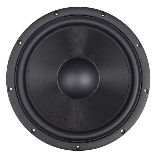 SB Acoustics WO34HC-8 13 inch 8 ohm loudspeaker driver view 2
