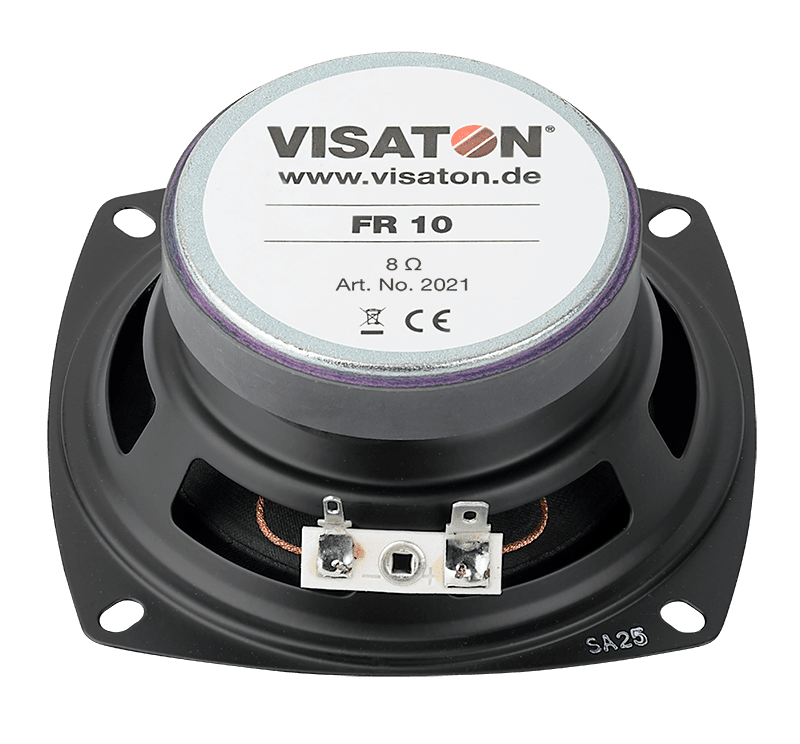 Visaton FR 10 4 inch 8 ohm loudspeaker driver view 2