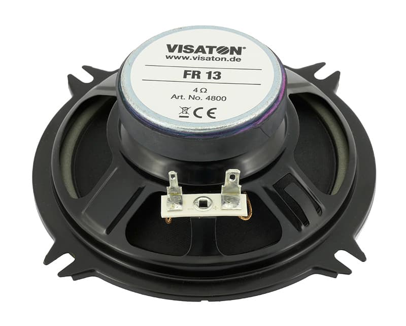 Visaton FR 13 5 inch 4 ohm loudspeaker driver view 2