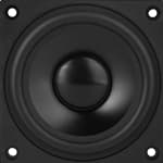 Dayton Audio DMA80-4 3 inch 4 ohm loudspeaker driver view 4