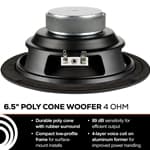 Dayton Audio PCS175-4 2 inch 4 ohm loudspeaker driver view 8