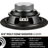 Dayton Audio PCS175-4 2 inch 4 ohm loudspeaker driver thumbnail view 8