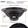 Dayton Audio PCS10-4 10 inch 4 ohm loudspeaker driver thumbnail view 6