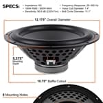 Dayton Audio PCS12-4 12 inch 4 ohm loudspeaker driver view 6
