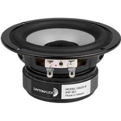 Dayton Audio DA115-8 4 inch 8 ohm loudspeaker driver similar driver