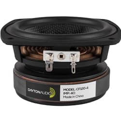 Dayton Audio CF120-4 2 inch 4 ohm loudspeaker driver view 1