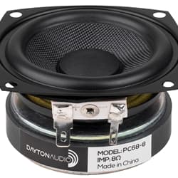 Dayton Audio PC68-8 8 Ohm loudspeaker driver