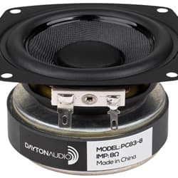 Dayton Audio PC83-8 8 Ohm loudspeaker driver