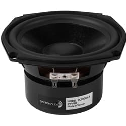 Dayton Audio DC130AS-8 4 inch 8 ohm loudspeaker driver similar driver
