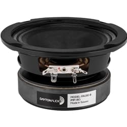 Dayton Audio PA130-8 5 inch 8 ohm loudspeaker driver similar driver