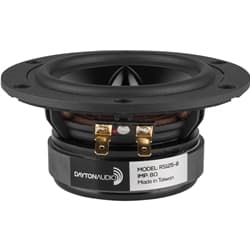 Dayton Audio RS125-8 5 inch 8 ohm loudspeaker driver similar driver