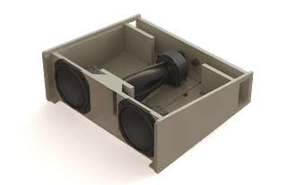 Eighteen Sound 6" compact line array