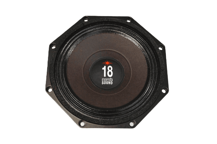 Eighteen Sound 8MB720 8 inch 8 ohm loudspeaker driver similar driver