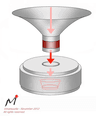 Markaudio CHR-70 2.755905511811024 inch 8 ohm loudspeaker driver thumbnail view 4