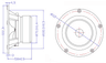 Markaudio PLUVIA 7 0 inch 7.2 ohm loudspeaker driver thumbnail view 2