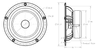 Markaudio ALPAIR 11 4.330708661417323 inch 7.2 ohm loudspeaker driver thumbnail view 2