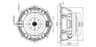 SB Audience NERO-15SW800 15 inch 1 ohm loudspeaker driver thumbnail view 4