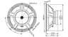 SB Audience BIANCO-15W200 15 inch 8 ohm loudspeaker driver thumbnail view 4
