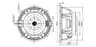 SB Audience NERO-15SW800 15 inch 1 ohm loudspeaker driver thumbnail view 3