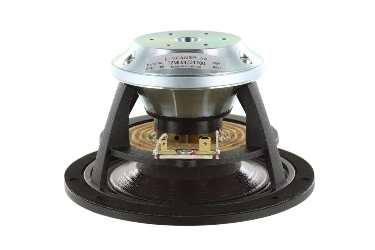 Scanspeak 12MU/4731T00 5 inch 4 ohm loudspeaker driver view 5