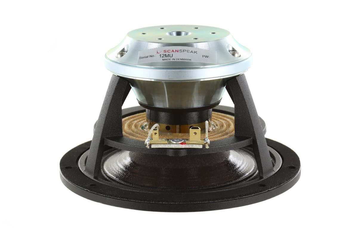 Scanspeak 12MU/8731T00 5 inch 8 ohm loudspeaker driver view 5
