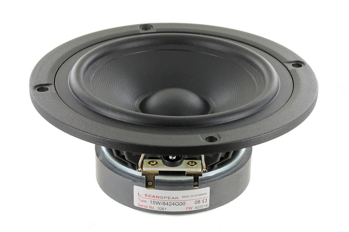 Scanspeak 15W/8424G00 6 inch 8 ohm loudspeaker driver similar driver