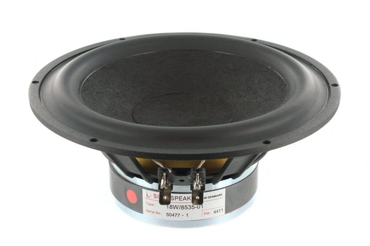 Scanspeak 18W/8535-01 7 inch 8 ohm loudspeaker driver similar driver