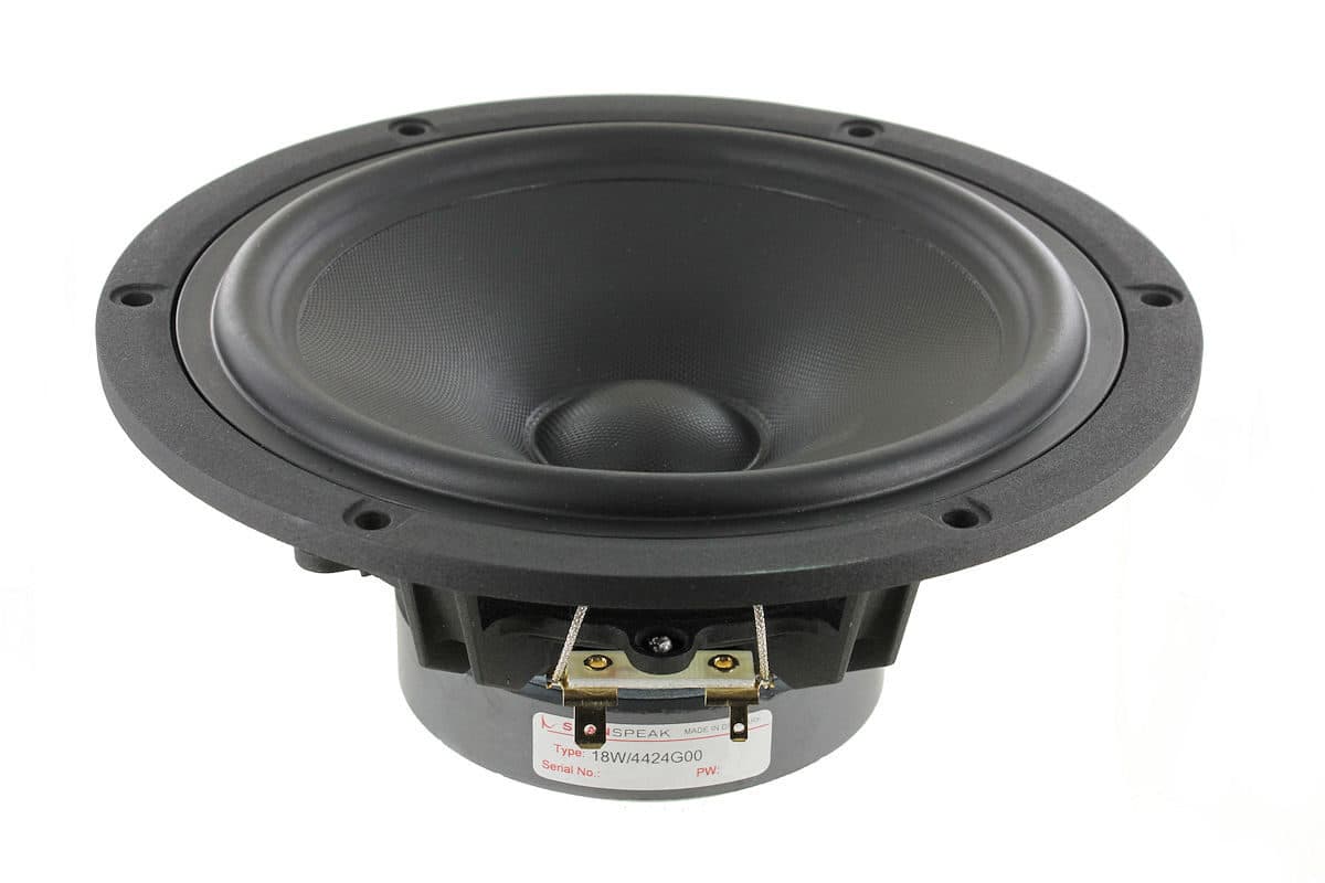 Scanspeak 18W/4424G00 7 inch 4 ohm loudspeaker driver similar driver